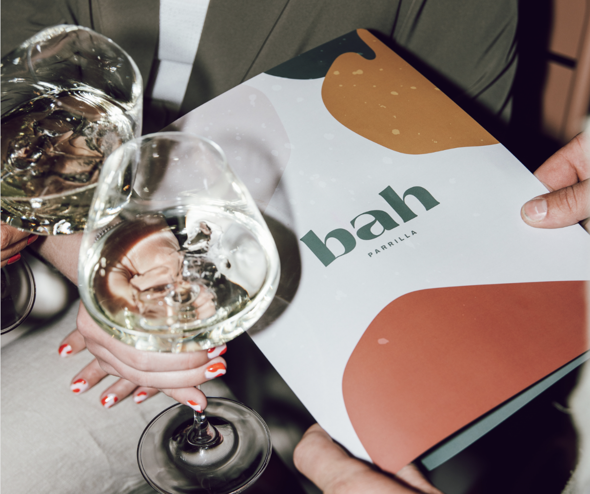 BAH branded menu