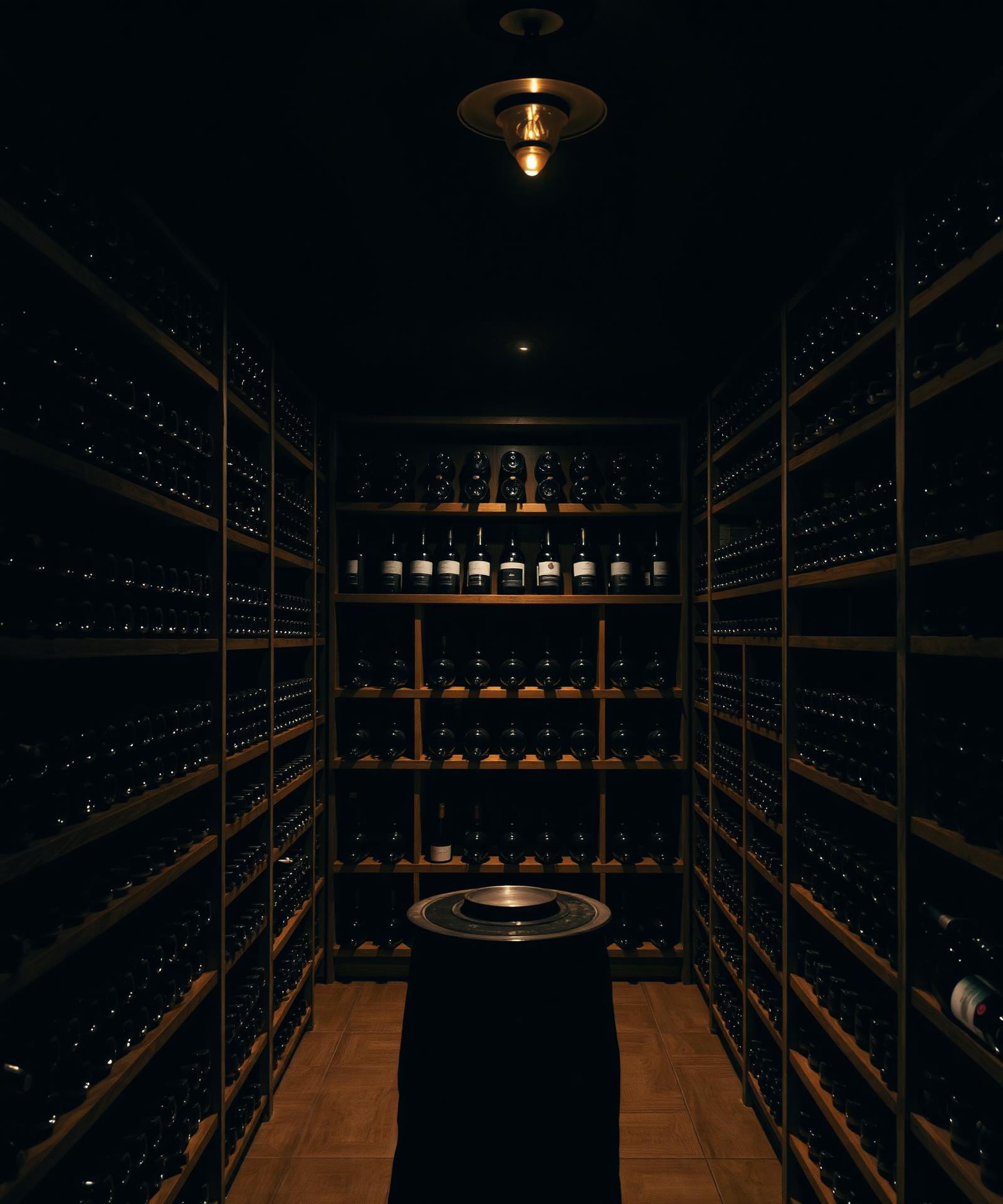 The BAH wine cellar